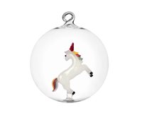 Decorazioni natalizie Ichendorf Milano in Vetro PALLA UNICORNO